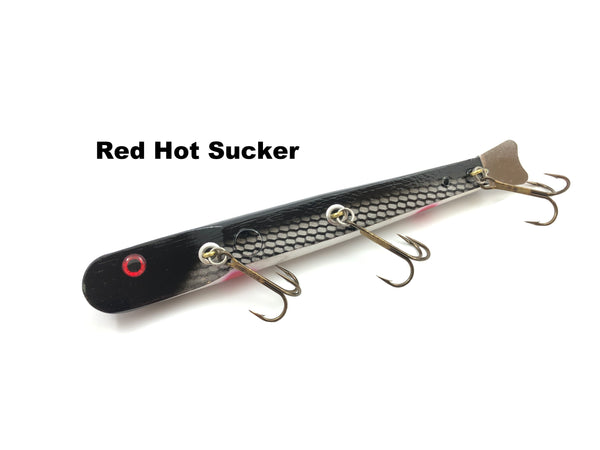 Suick Lures 9" RED HOT Weighted Thriller
