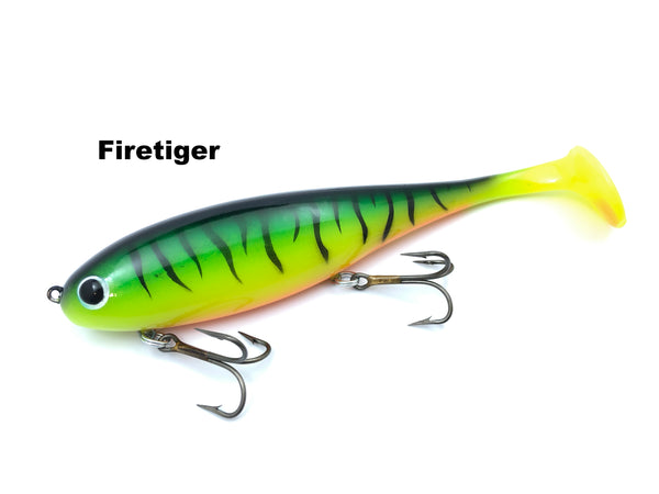 Musky Innovations Regular Shallow Swimmin' Dawg - Firetiger