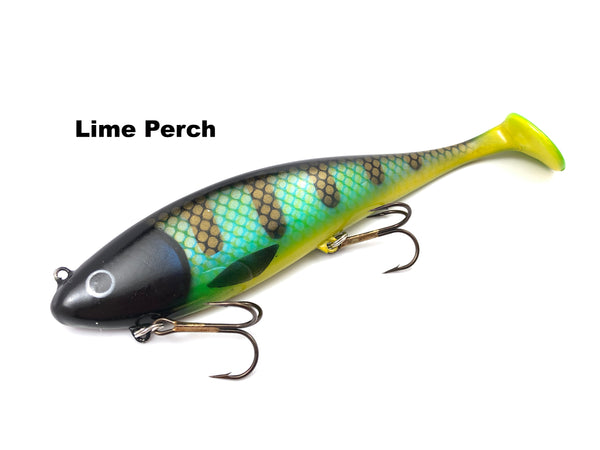 Musky Innovations Regular Swimmin' Dawg - Lime Perch