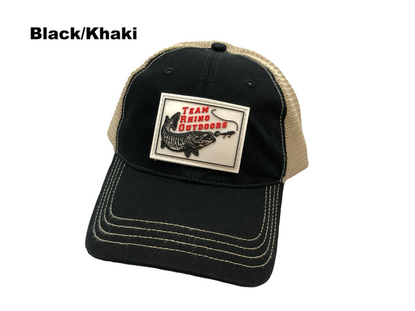 TRO - Richardson 111 Low Profile Unstructured PVC Patch Hat - RED Logo (Various Colors)