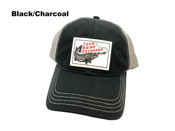 TRO - Richardson 111 Low Profile Unstructured PVC Patch Hat - RED Logo (Various Colors)