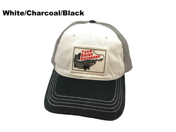 TRO - Richardson 111 Low Profile Unstructured PVC Patch Hat - RED Logo (Various Colors)