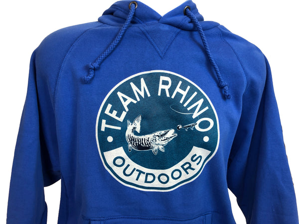 Team Rhino Outdoors - Royal Blue Circle Logo Hoodie (Medium & Large Only)
