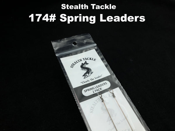 Stealth Tackle - Spring/Rattle Bait Leader 174# (2 pack ST174S)