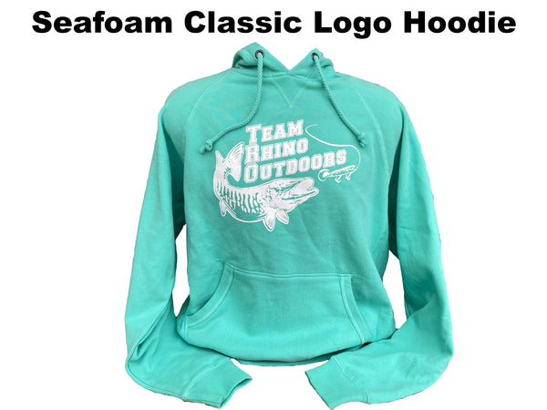 Team Rhino Outdoors - Seafoam Classic Logo Hoodie