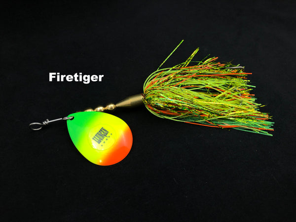 Llungen Lures Single 8 Hybrid - Firetiger
