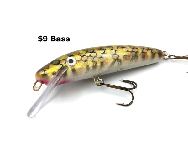 Slammer Tackle 5" Shallow Minnow - $9 Bass