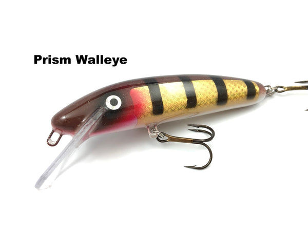 Slammer Tackle 5" Shallow Minnow - Prism Walleye