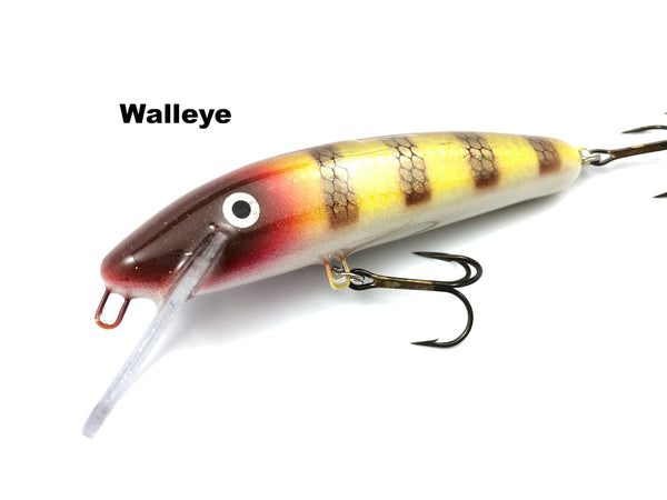 Slammer Tackle 5" Shallow Minnow - Walleye