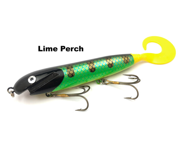 Knock Out Musky Baits Squirko - Lime Perch