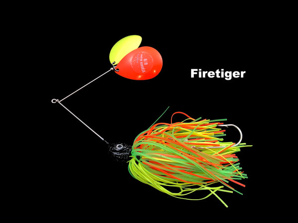 Musky Frenzy Lures 8/9 Stagger SPINNERBAIT