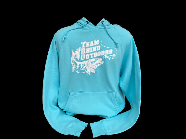 Team Rhino Outdoors - Surf Classic White Logo Hoodie