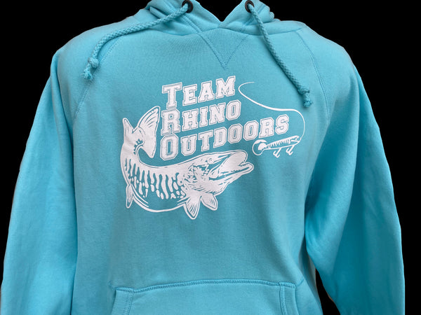 Team Rhino Outdoors - Surf Classic White Logo Hoodie