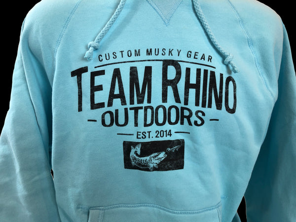 Team Rhino Outdoors - Surf Custom Musky Gear Hoodie (Large Only)