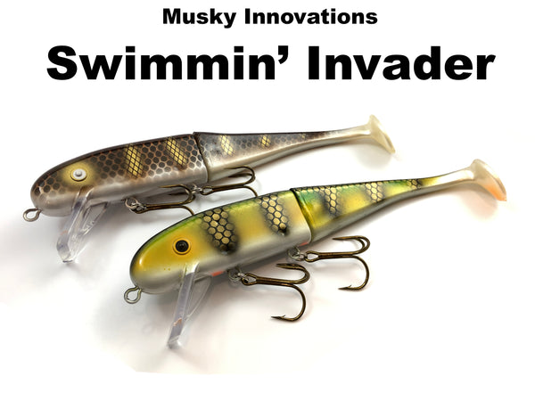 Musky Innovations NEW Swimmin' Invaders