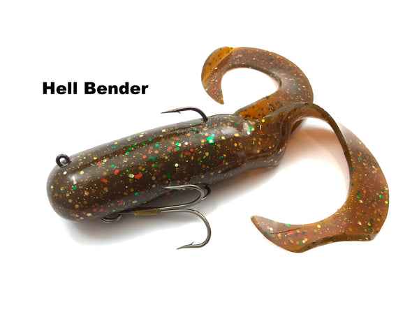 Red October Baits 10" Twisted Tube Mid Depth