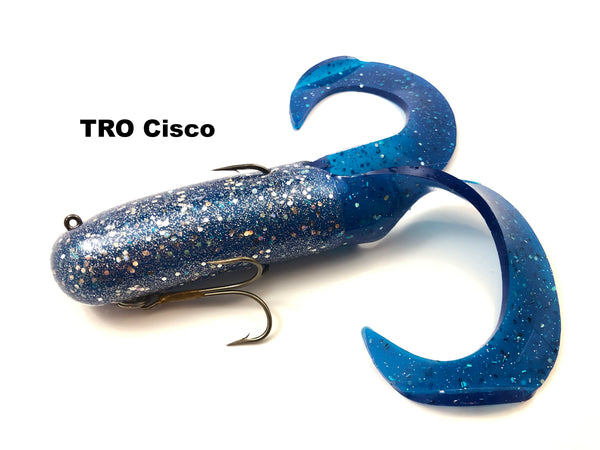 Red October Baits 10" Twisted Tube Mid Depth