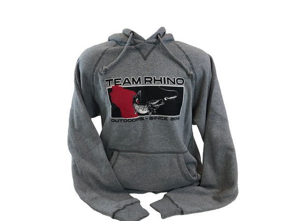 Team Rhino Outdoors - Back to Our Roots Grey Hoodie