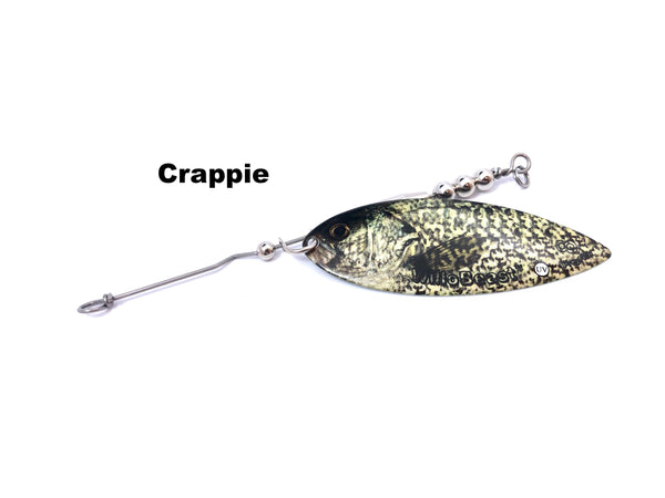 Whale Tail Plastics Willow Blade Attachment - Crappie