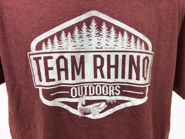 TRO - Wilderness Short Sleeve T Shirt Maroon