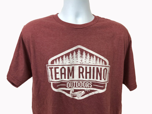 TRO - Wilderness Short Sleeve T Shirt Maroon