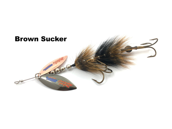 Musky Mayhem Tackle 8" Double WILLOW Rabid Squirrel