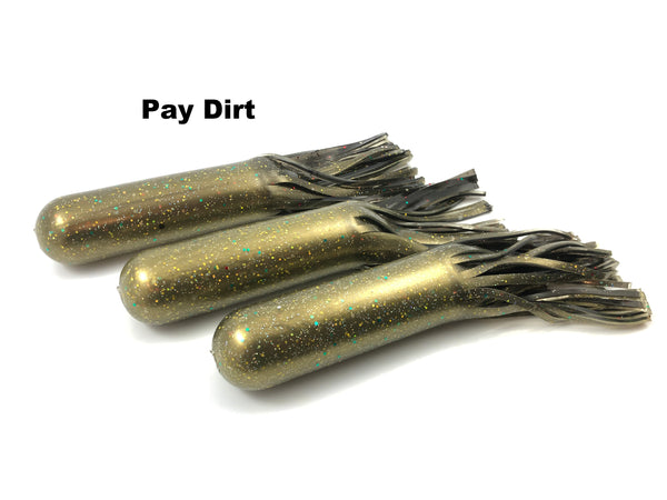 Red October Baits Unrigged 10" Monster Tubes 3 Pack