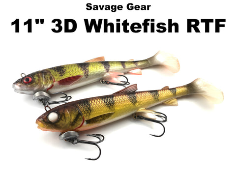 Savage Gear 11" 3D Whitefish RTF
