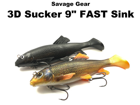 Savage Gear NEW 3D Sucker 9" FAST Sink