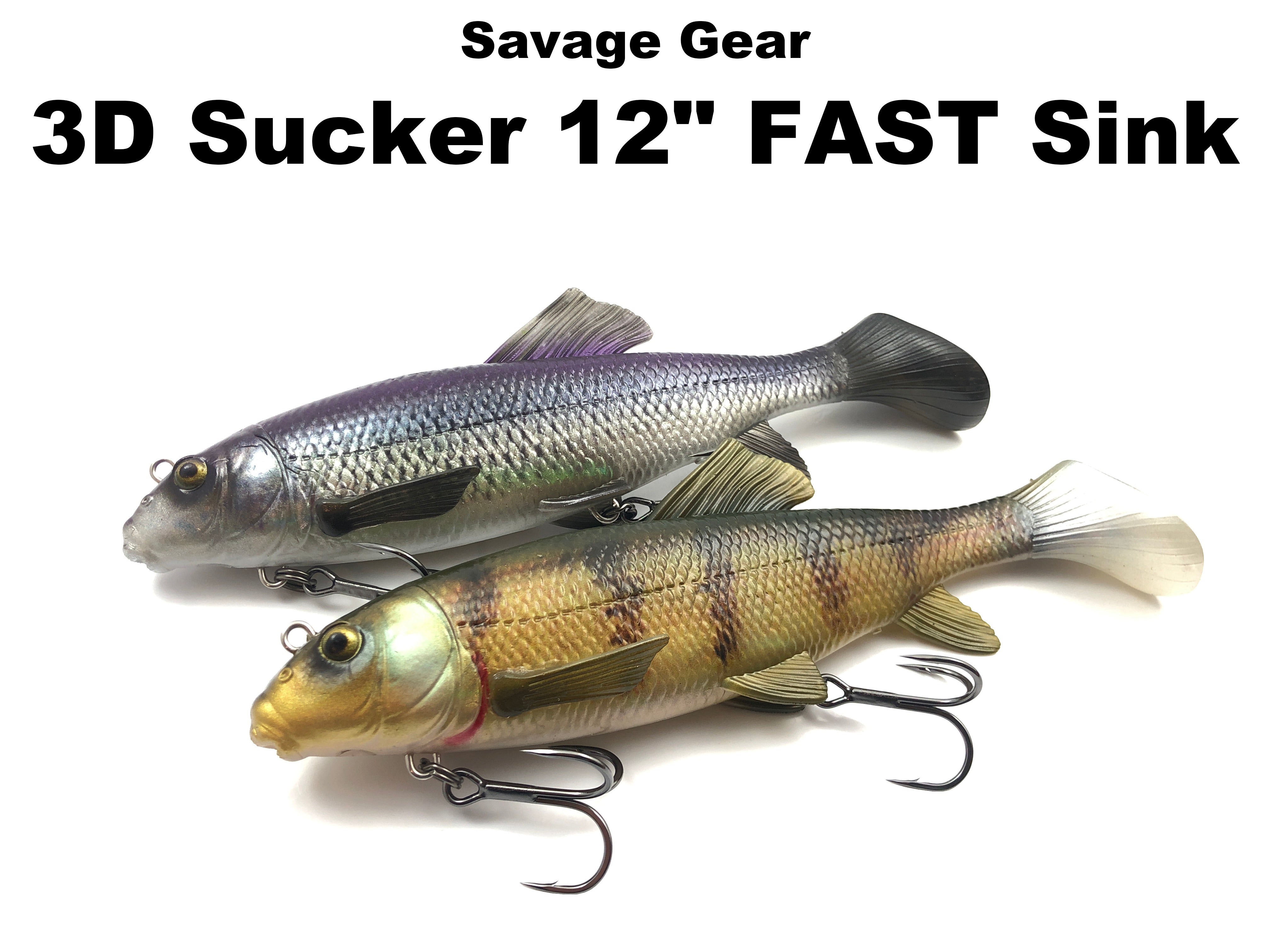 savage gear 3d Savage Gear NEW 3D Sucker 12" FAST Sink – Team Rhino Outdoors LLC