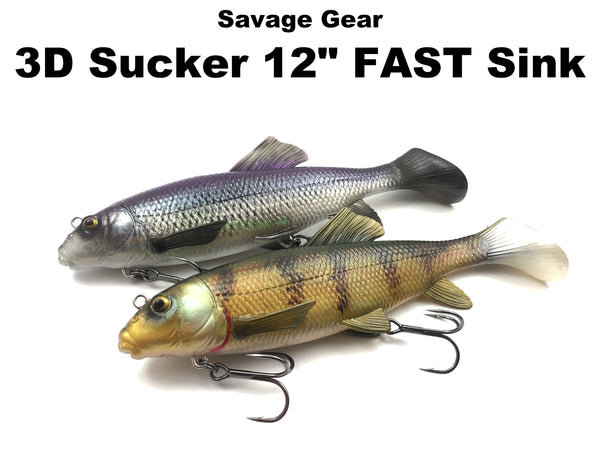 Savage Gear NEW 3D Sucker 12" FAST Sink