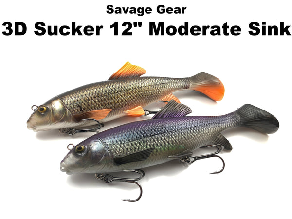 Savage Gear NEW 3D Sucker 12" Moderate Sink