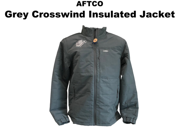 AFTCO Grey Crosswind Insulated Jacket