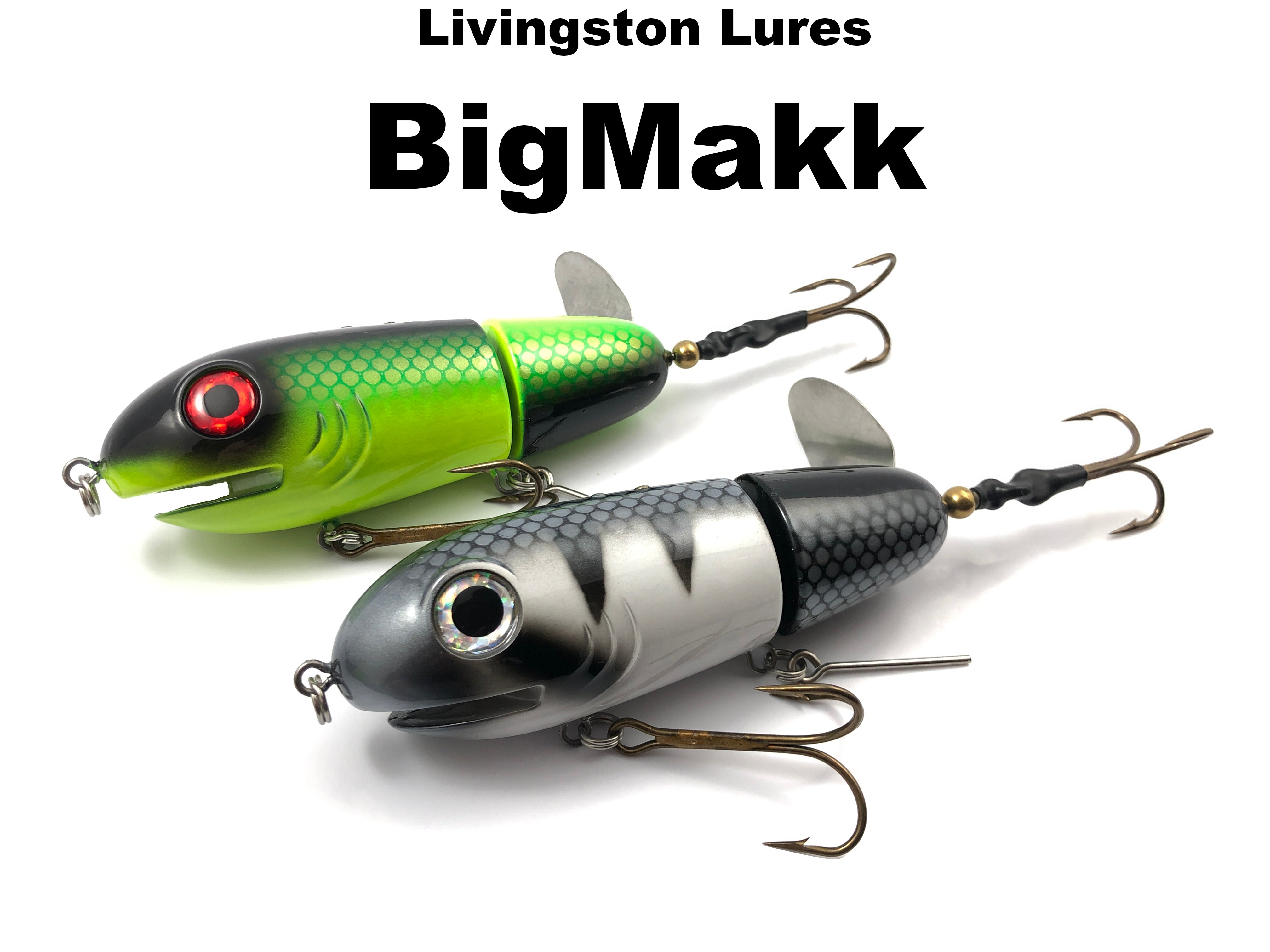 bignic fishing lures Livingston Lures BigMakk – Team Rhino Outdoors LLC