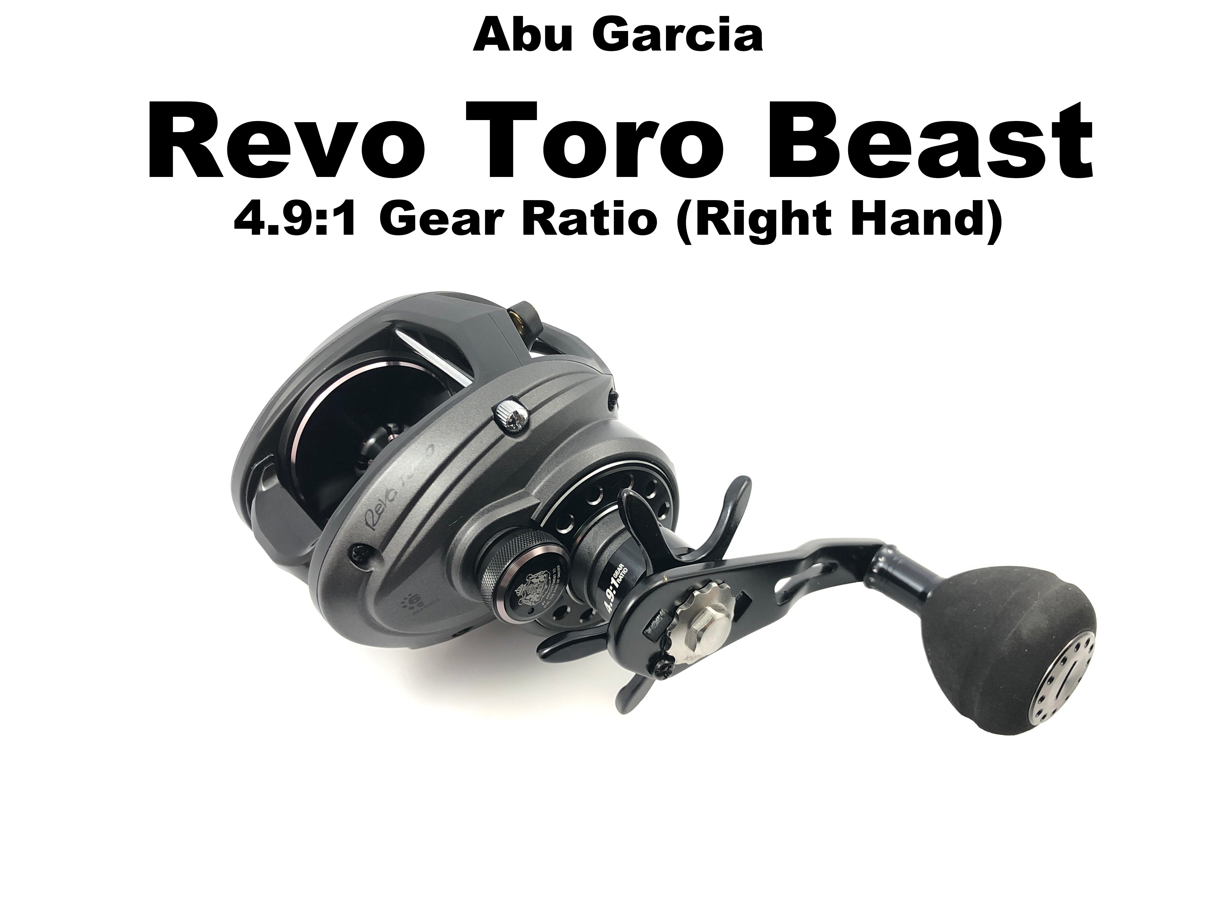Abu Garcia Revo Toro Beast 4.9:1 Gear Ratio (Right Hand) – Team
