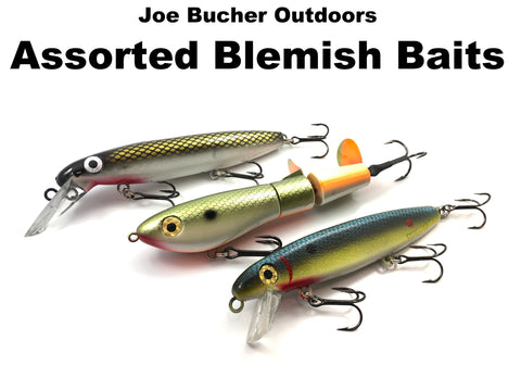 Assorted Blemish Joe Bucher Outdoors Baits