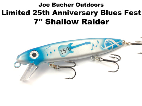 Joe Bucher Outdoors - Limited 25th Anniversary Blues Fest 7" Shallow Raider