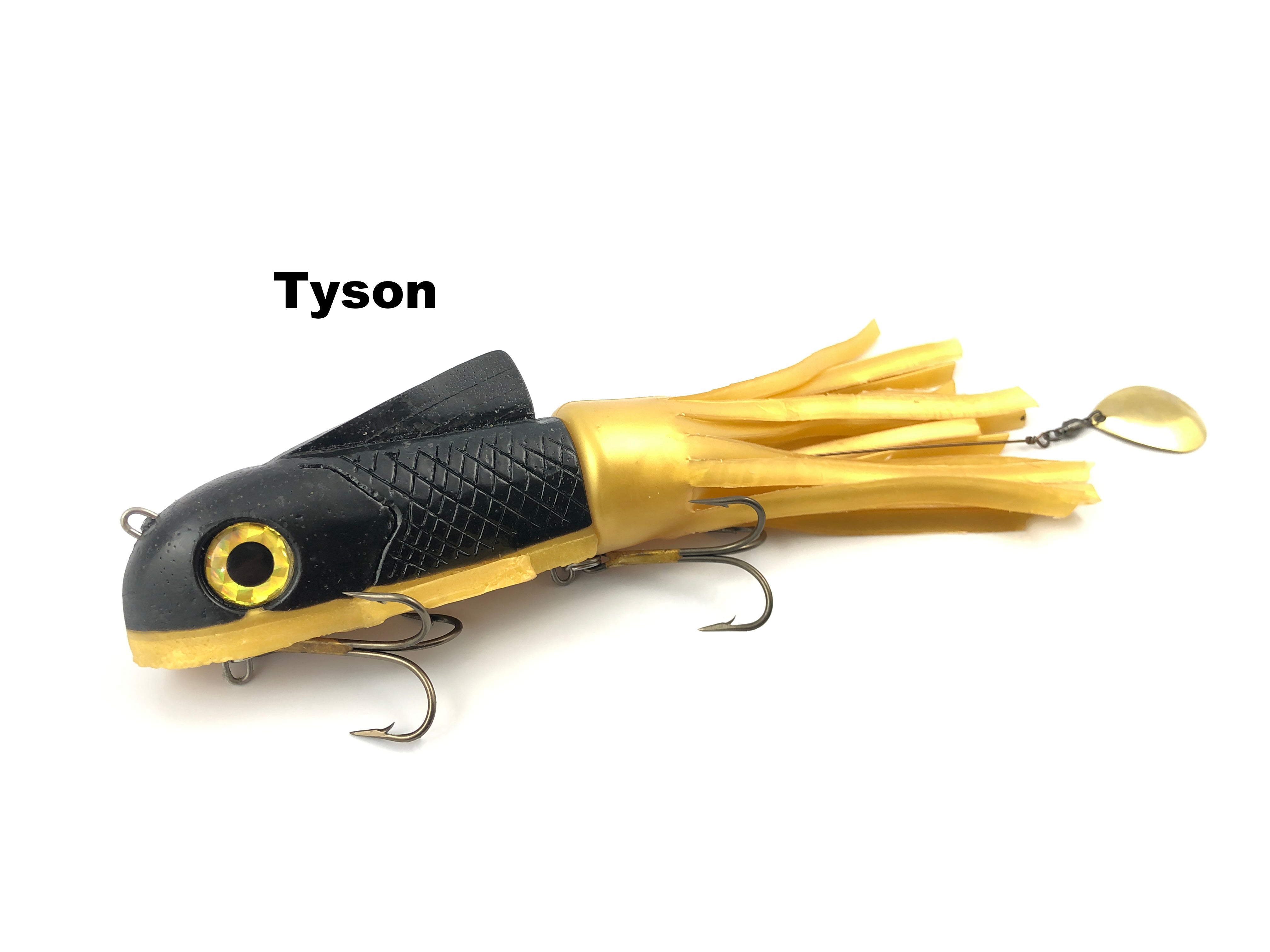 boss fish fishing hook Kat BK91Z 6/0 Big Boss J Heavy Duty, Black Nickel, Size 6/0 glo bugs Big Boss - Two Timer