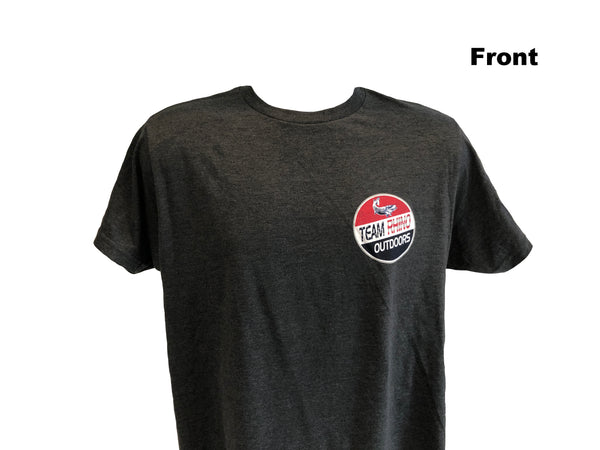 TRO - Bottle Cap Heather BLACK Bi Blend T Shirt