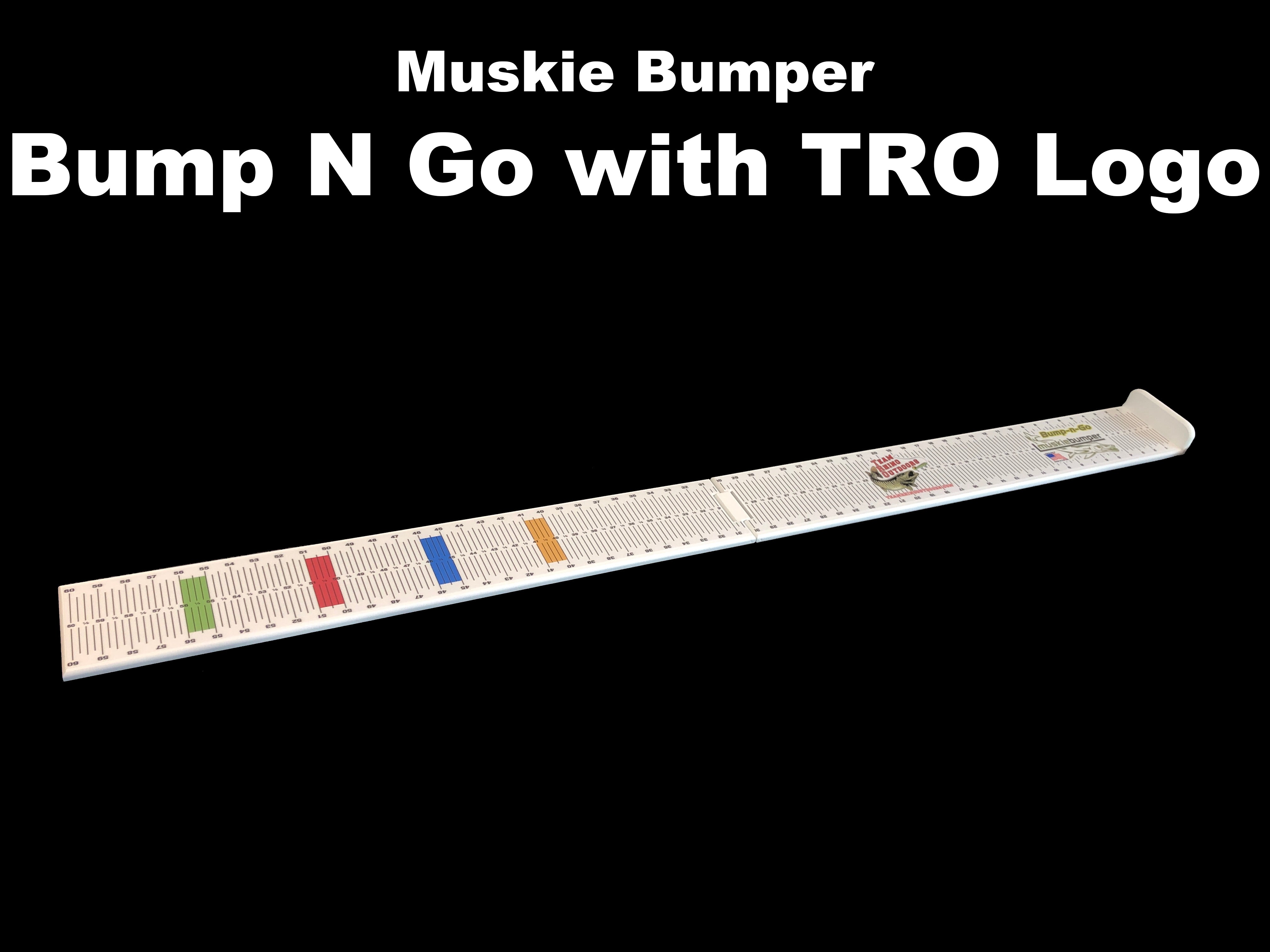 Muskie Bumper - Bump N Go with TRO Logo – Team Rhino Outdoors LLC