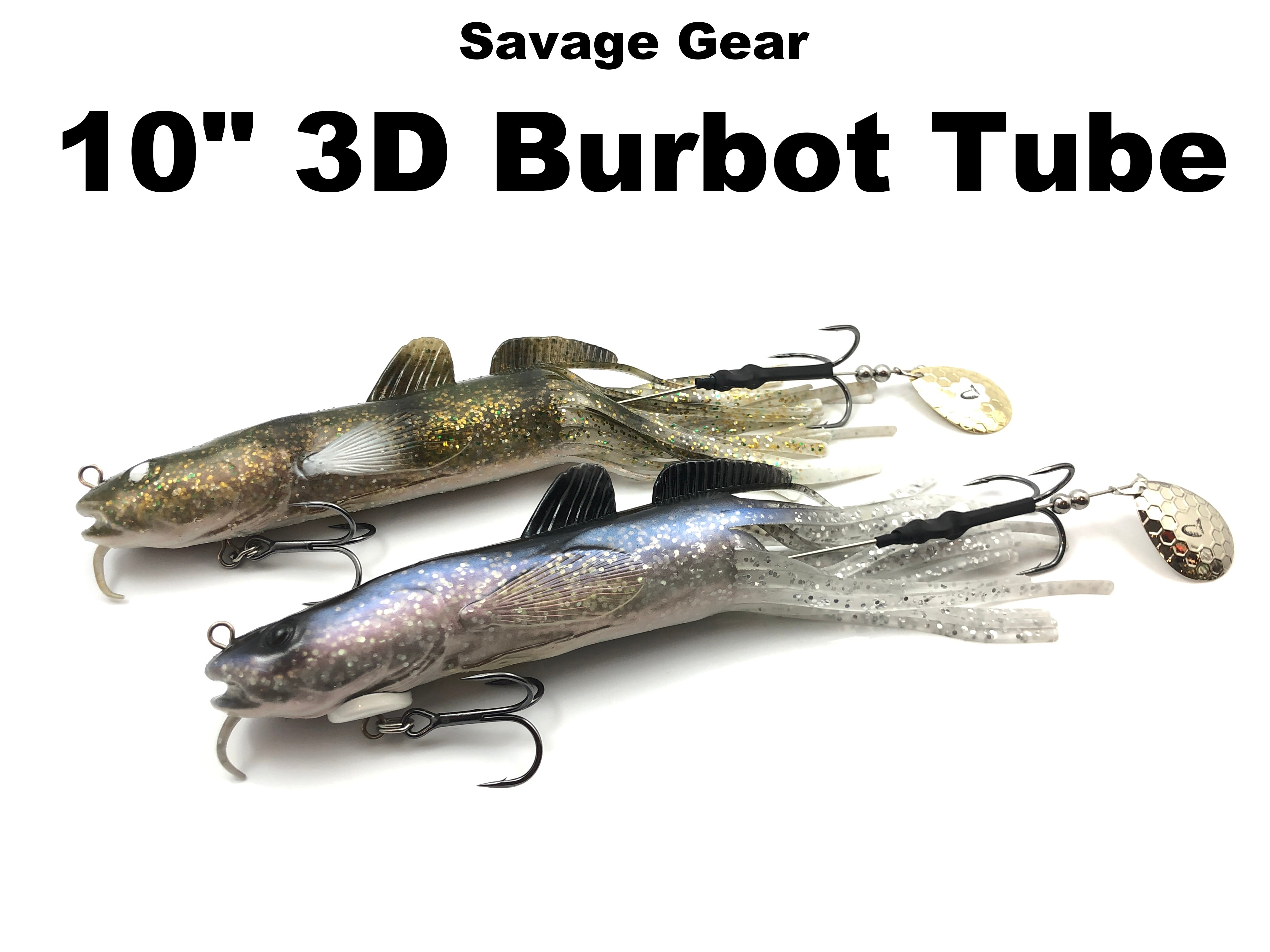 Savage Gear 10 3D Burbot Tube – Team Rhino Outdoors LLC