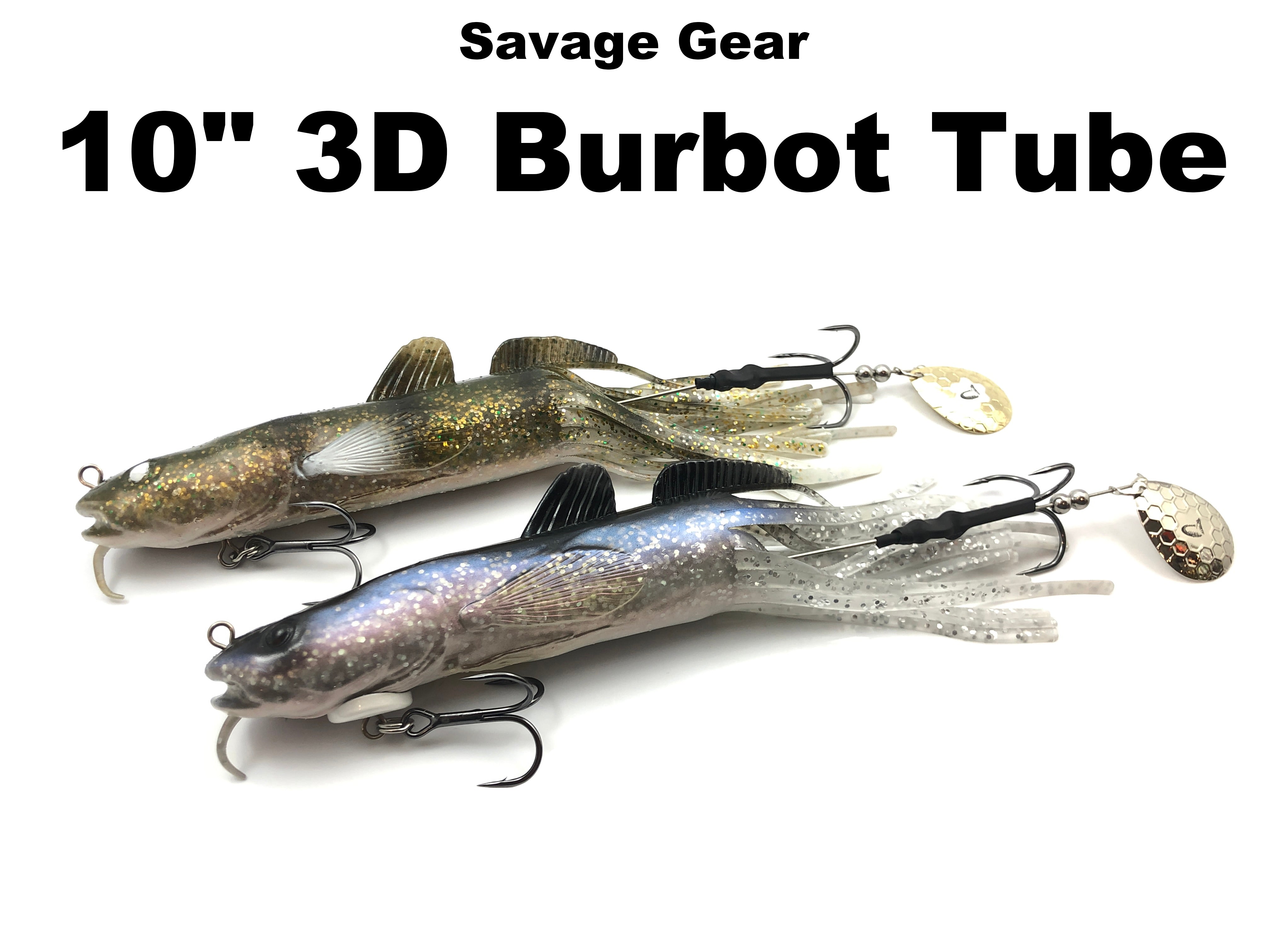 burbot savage gear Savage Gear 10" 3D Burbot Tube – Team Rhino Outdoors LLC