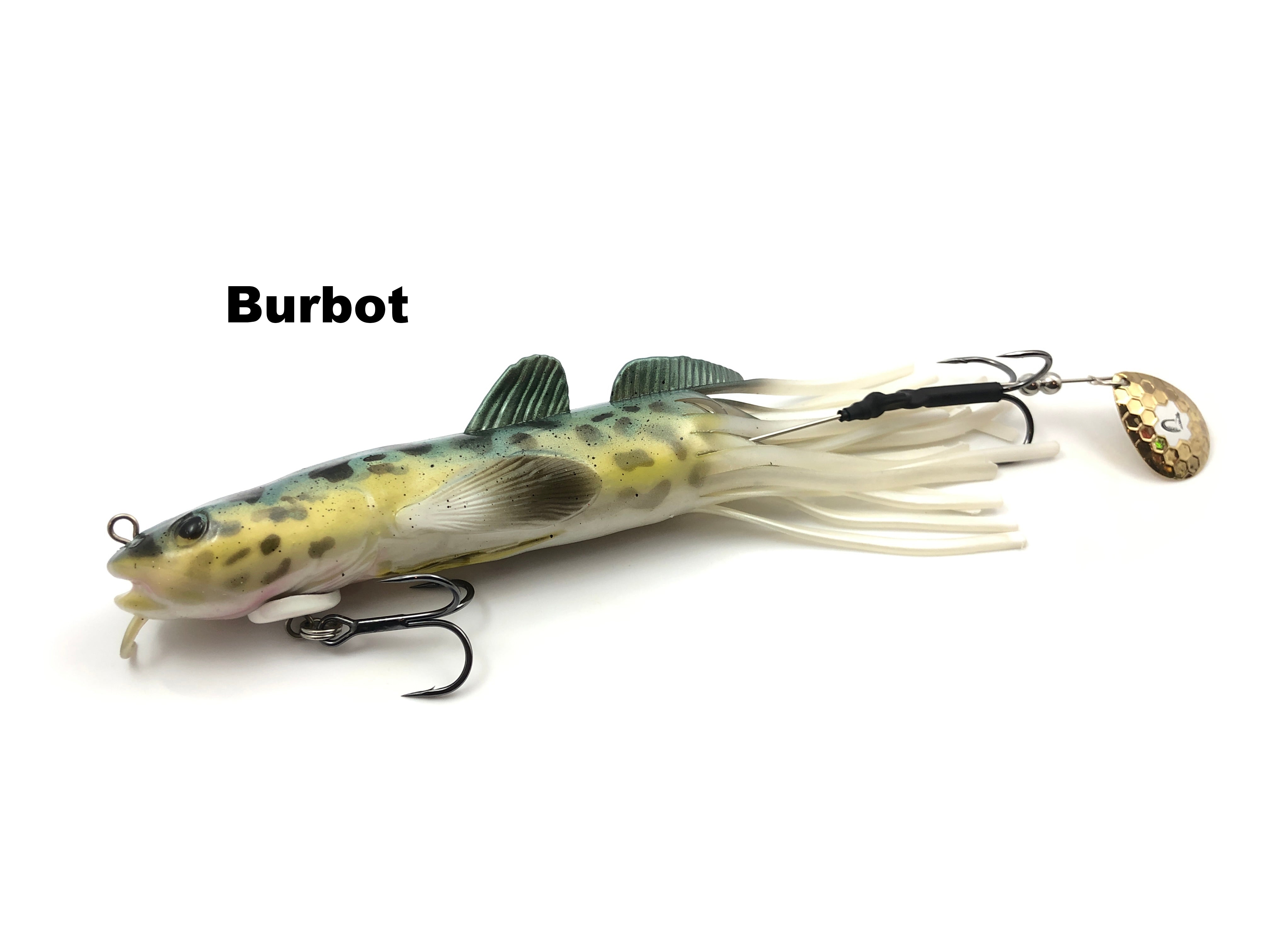 burbot ice fishing lures Savage Gear 10" 3D Burbot Tube – Team Rhino Outdoors LLC