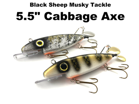 Black Sheep Musky Tackle 5.5" Cabbage Axe