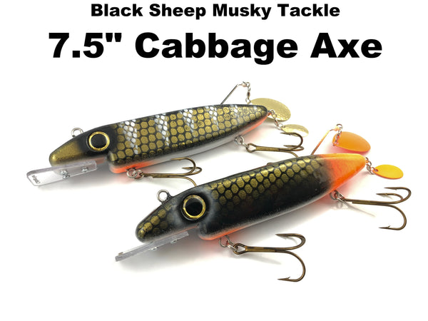 Black Sheep Musky Tackle 7.5" Cabbage Axe