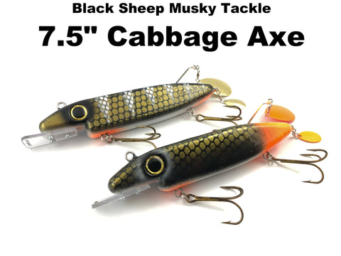 Black Sheep Musky Tackle 7.5" Cabbage Axe