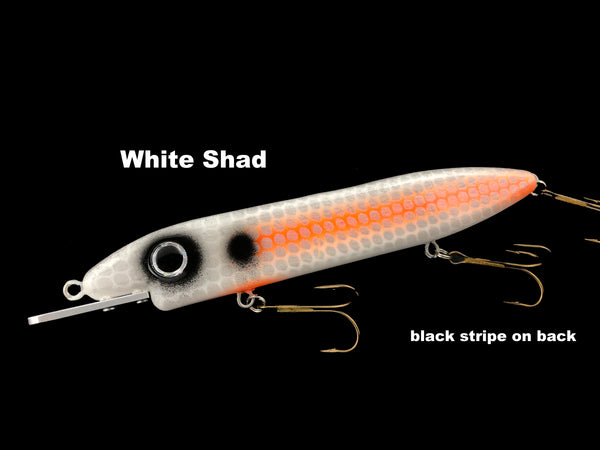 Black Sheep Musky Tackle 9.5" Cabbage Ghost