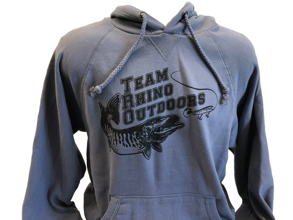 Team Rhino Outdoors - Cool River Classic Black Logo Hoodie