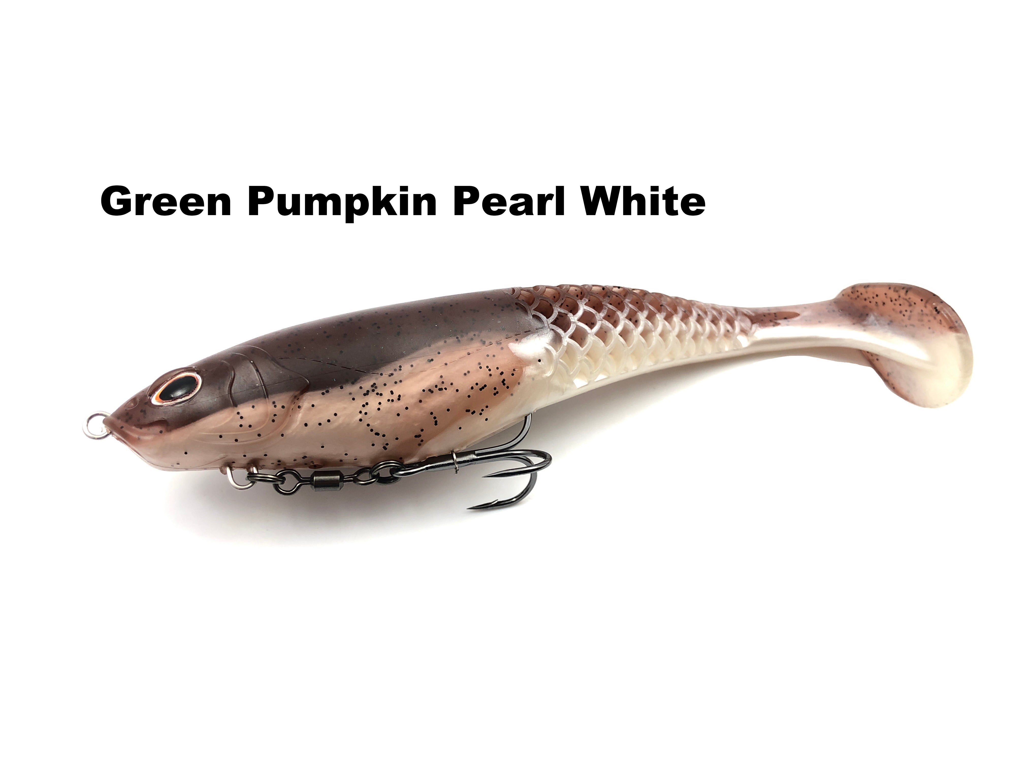Greenfish Tackle Bad Little Shad Swimbait Head Albino / 3/8oz 1/0
