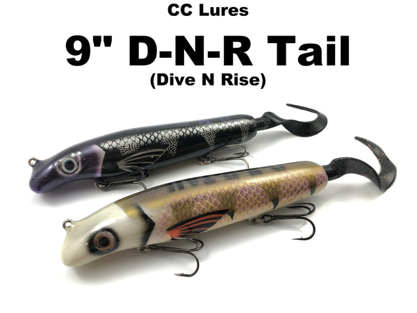 CC Lures - 9" D-N-R Tail (Dive and Rise)